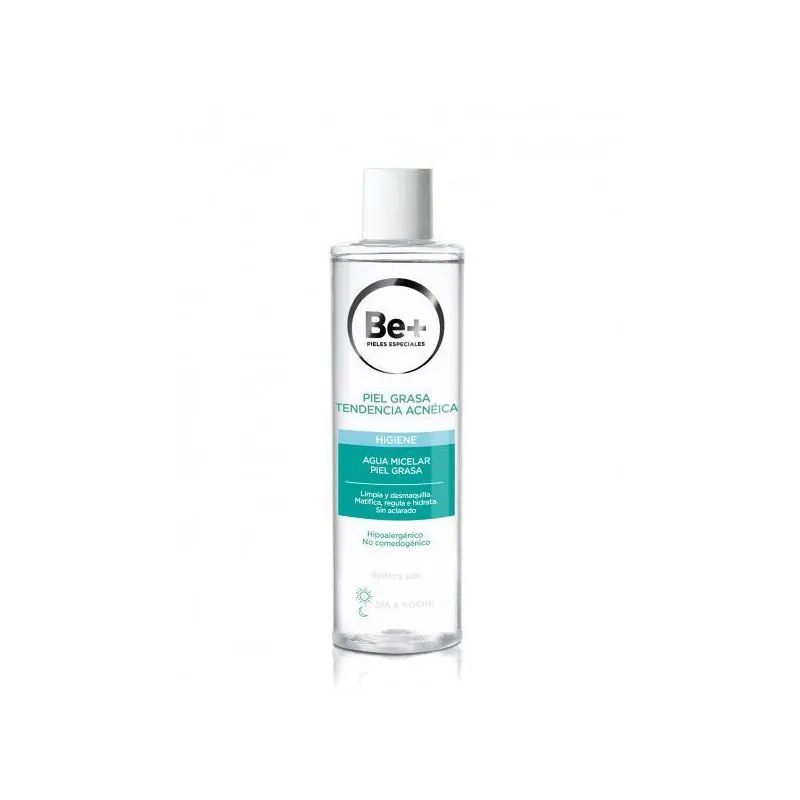 Be+ Agua Micelar Piel Grasa Tendencia Acneica 250 ml