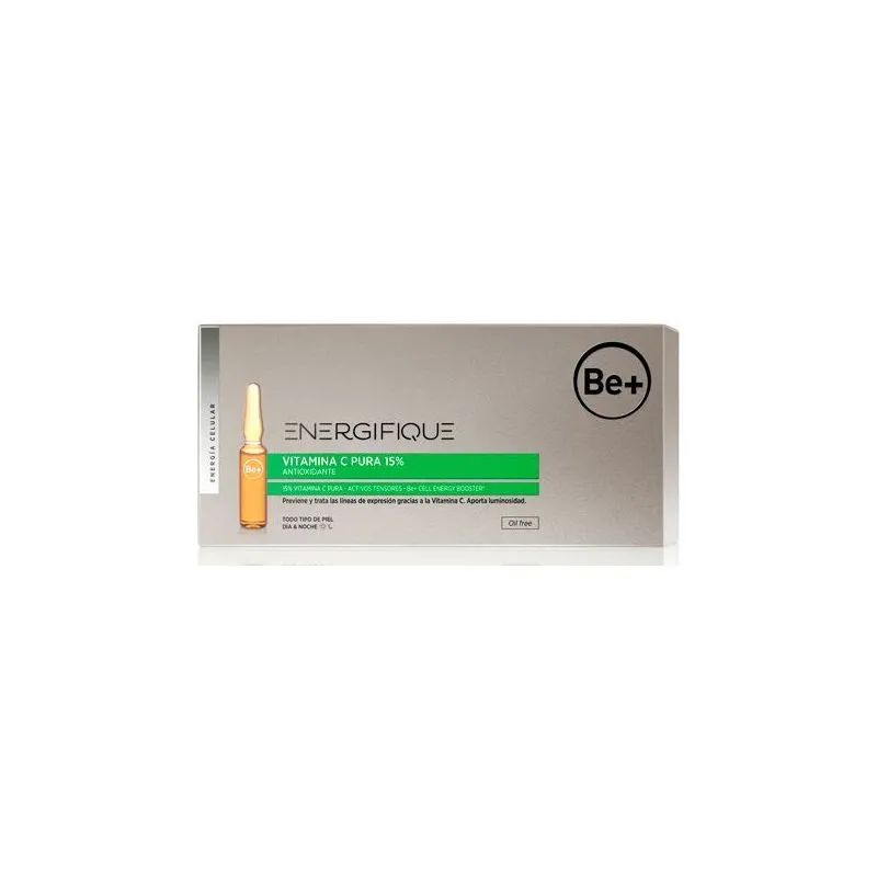Be+ Ampollas Vitamina C Pura 15% 10 uds 2 ml