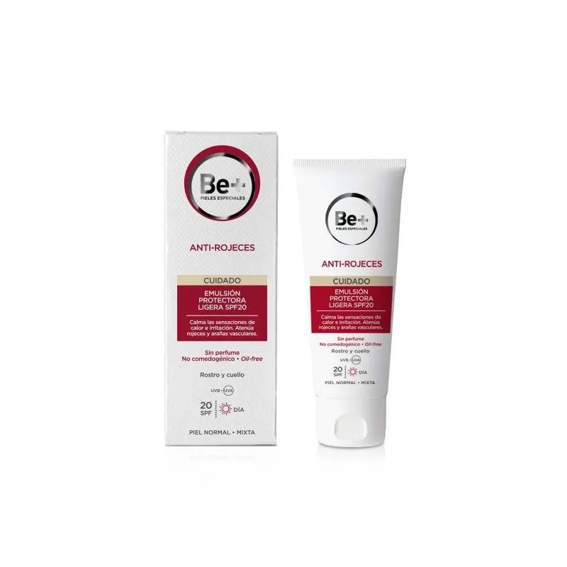 BE+ Anti-Rojeces Emulsión Ligera SPF20 50ml
