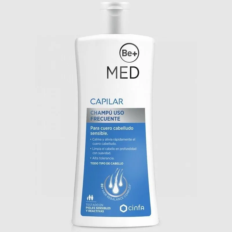 Be+ Med Capilar Champu Uso Frecuente 400 Ml