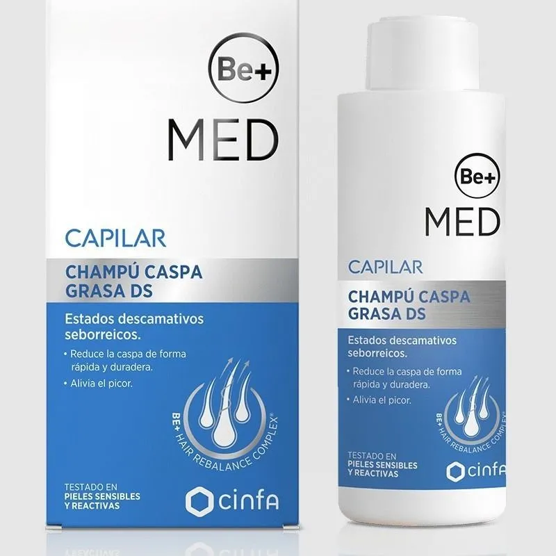 Be+ Med Champú Caspa Grasa Ds 150ml