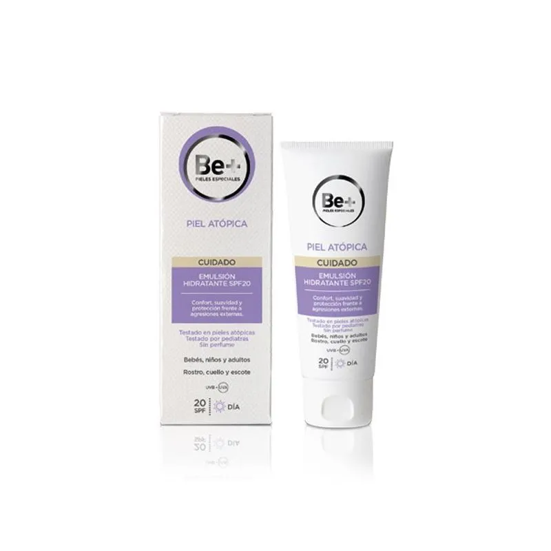 Be+ Pieles Atópicas Emulsión Hidratante Facial SPF-20 50 ml