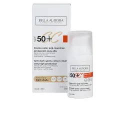 Bella Aurora Crema Color Anti Manchas Spf50+ Tono Claro 30ml