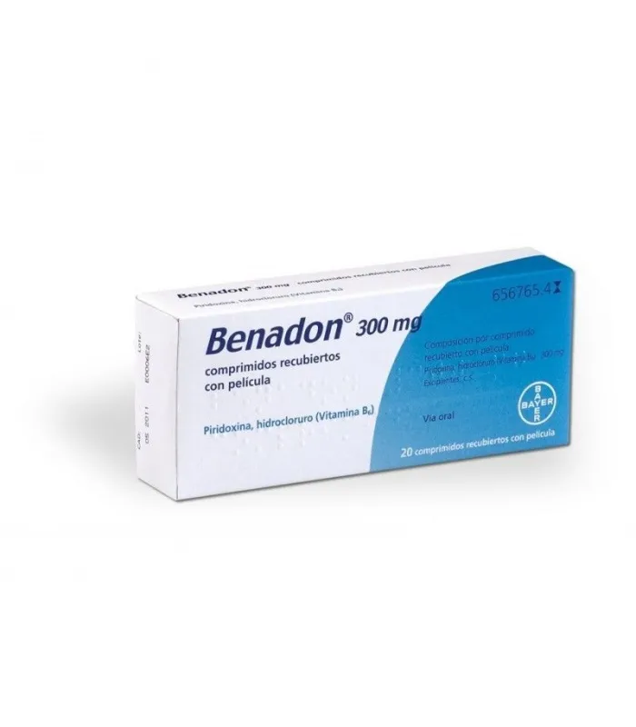 Benadon 300 Mg 20 Comprimidos