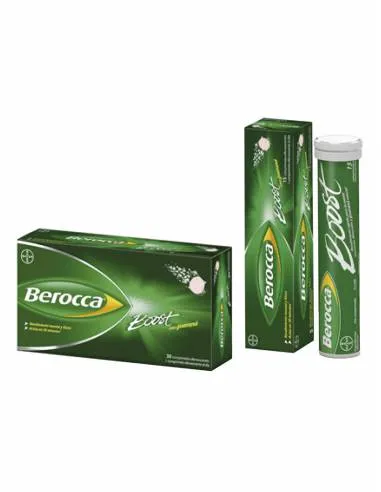 BEROCCA BOOST 15 COMPRIMIDOS EFERVESCENTES.