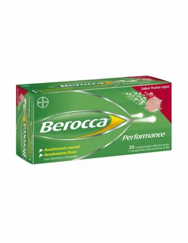 BEROCCA PERFORMANCE FRUTOS ROJOS 30 COMP EFERV