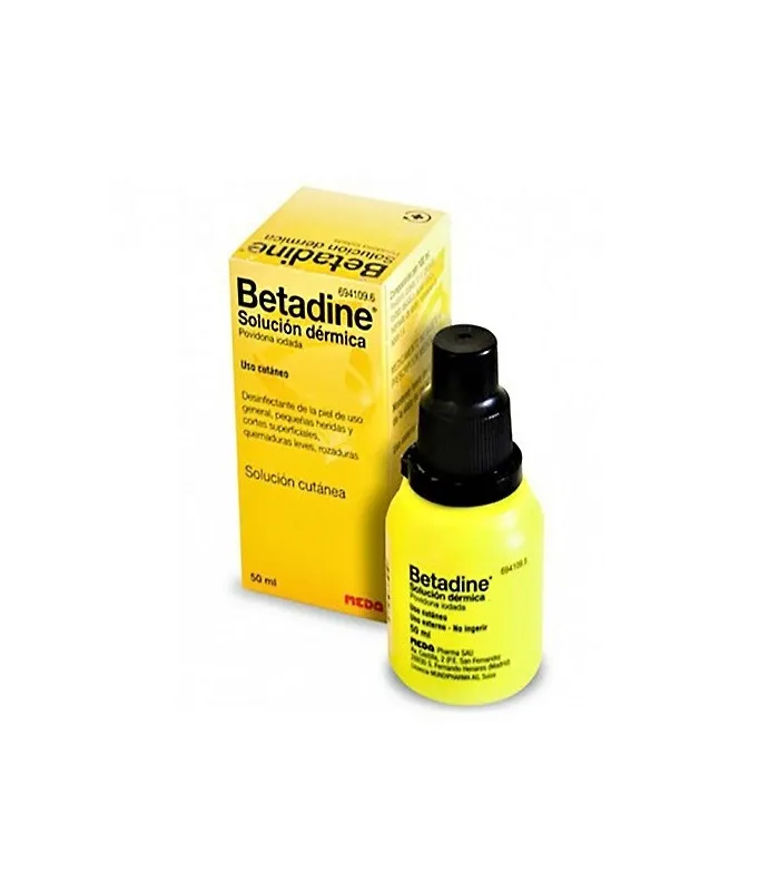 Betadine 10% Solucion Topica 1 Frasco 50 Ml