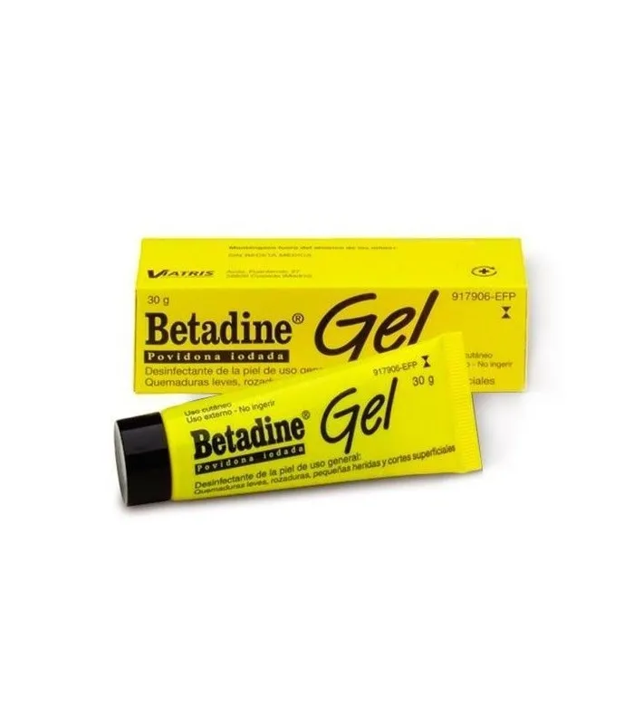 Betadine 100 Mg/g Gel Topico 30 G