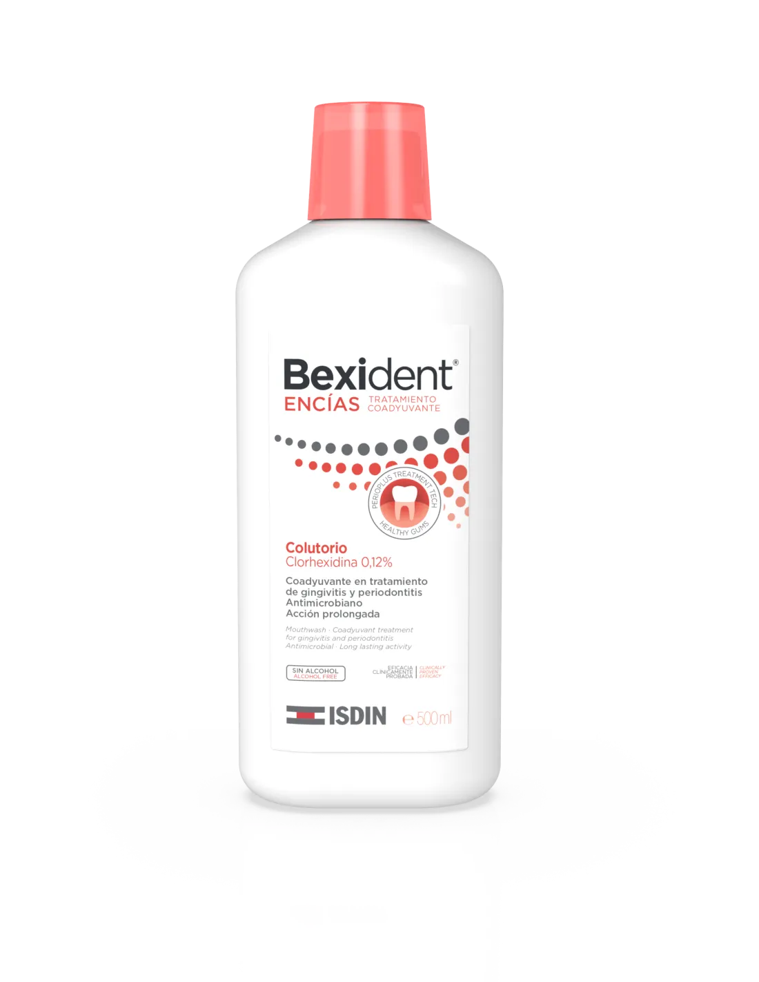 ISDIN Bexident Colutorio Encías Clorhexidina 500 ml