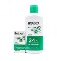 Bexident Fresh Breath Colutorio 500ml + Spray Uso Diario 15ml