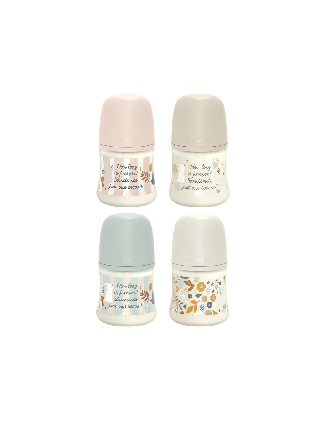 Suavinex Biberón con Tetina Fisiológica SX Pro de Silicona +0 Meses 150 ml Flujo Lento