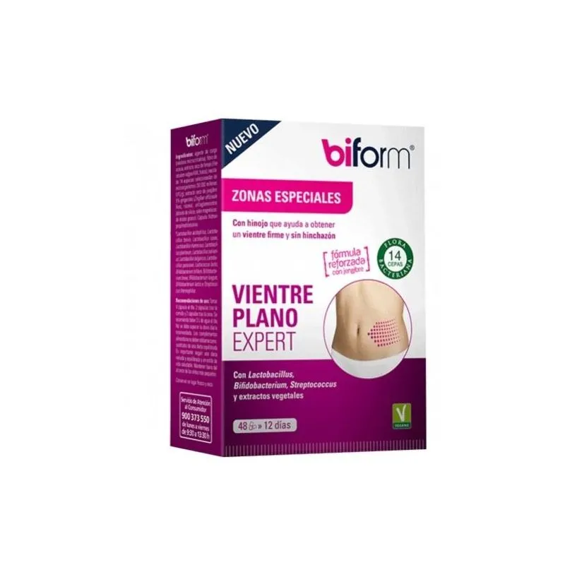 Biform 50+ Vientre Plano Expert 48 Cápsulas