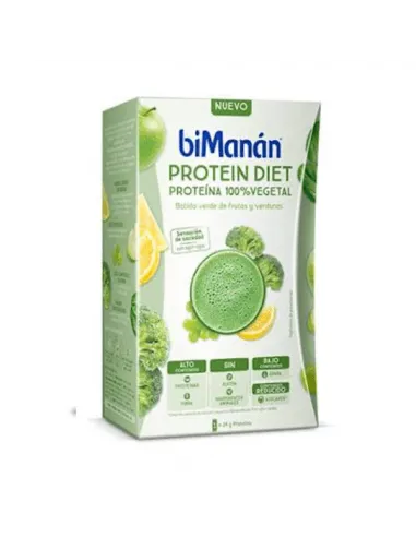 BIMANÁN BATIDO VERDE FRUTAS Y VERDURAS 5 SOBRES X 30 G