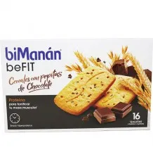 Bimanan Befit Galletas Cereales Pepitas Chocolate 16 Unidades