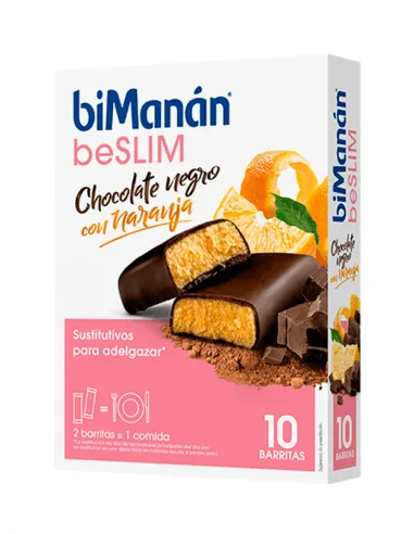 BIMANAN SUSTITUTIVE BARRITA CHOCOLATE + NARANJA