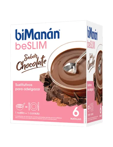 BIMANÁN BESLIM NATILLAS CHOCOLATE 6 SOBRES