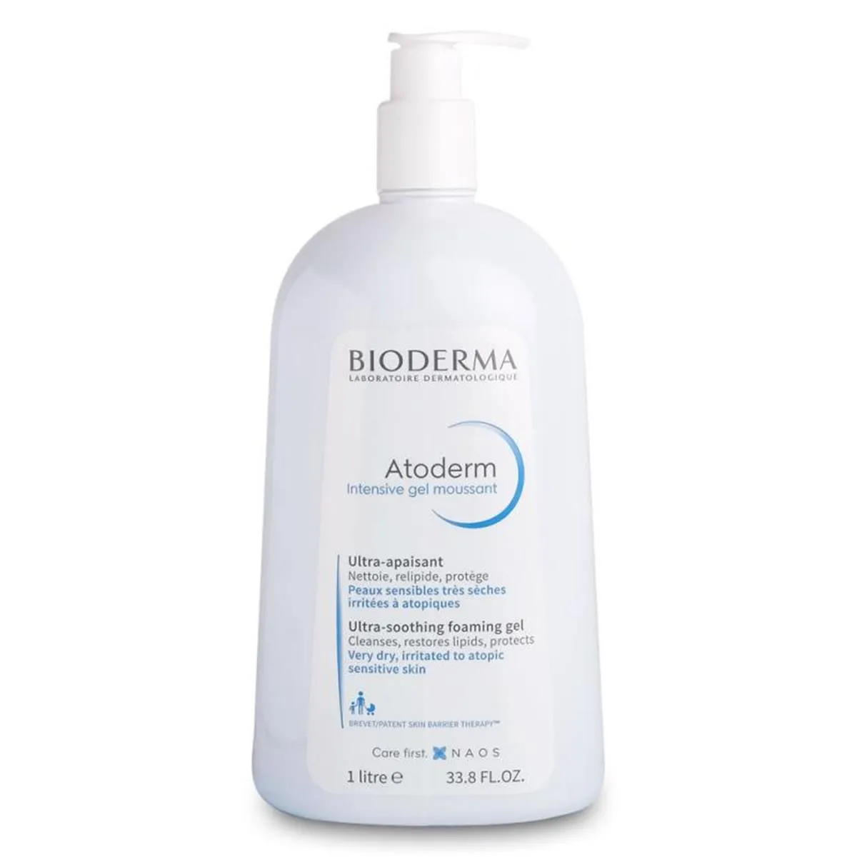 Bioderma Atoderm Intensive Gel Moussant Pieles Atópicas 1000ml
