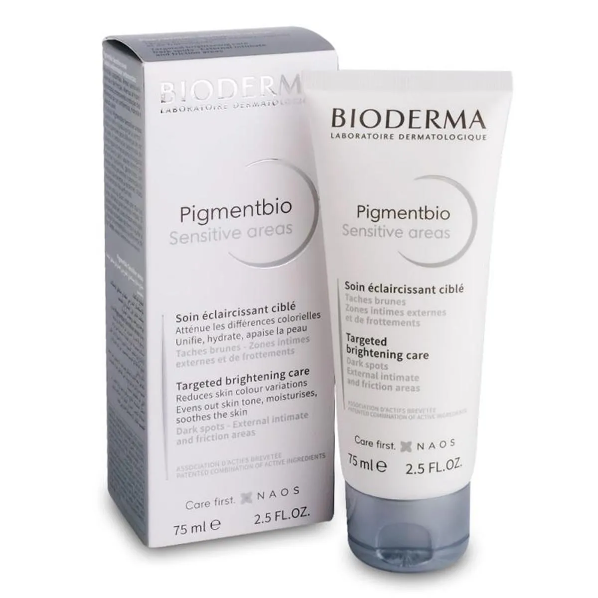 Bioderma Pigmentbio Sensitive Areas Cuidado Corporal Aclarante 75ml