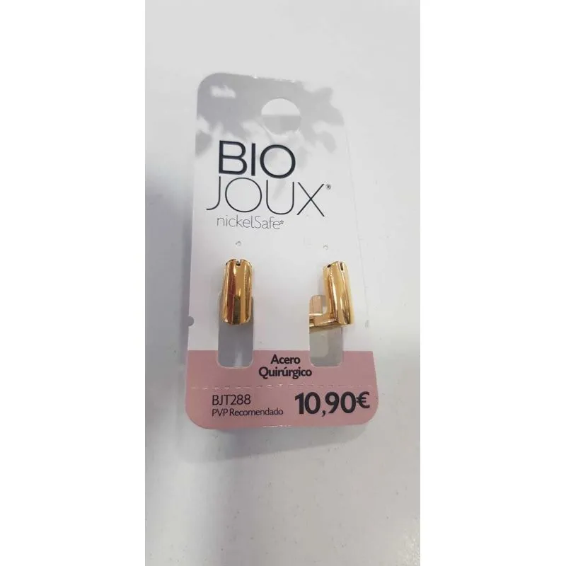 Biojoux Nickel Safe Lotus 16mm Chapado Oro 24k