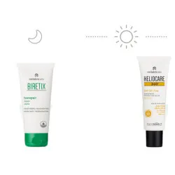Biretix Rutina Cuidado Piel Acne Moderado Isorepair 50ml + Heliocare 360 Gel Oil Free 50ml