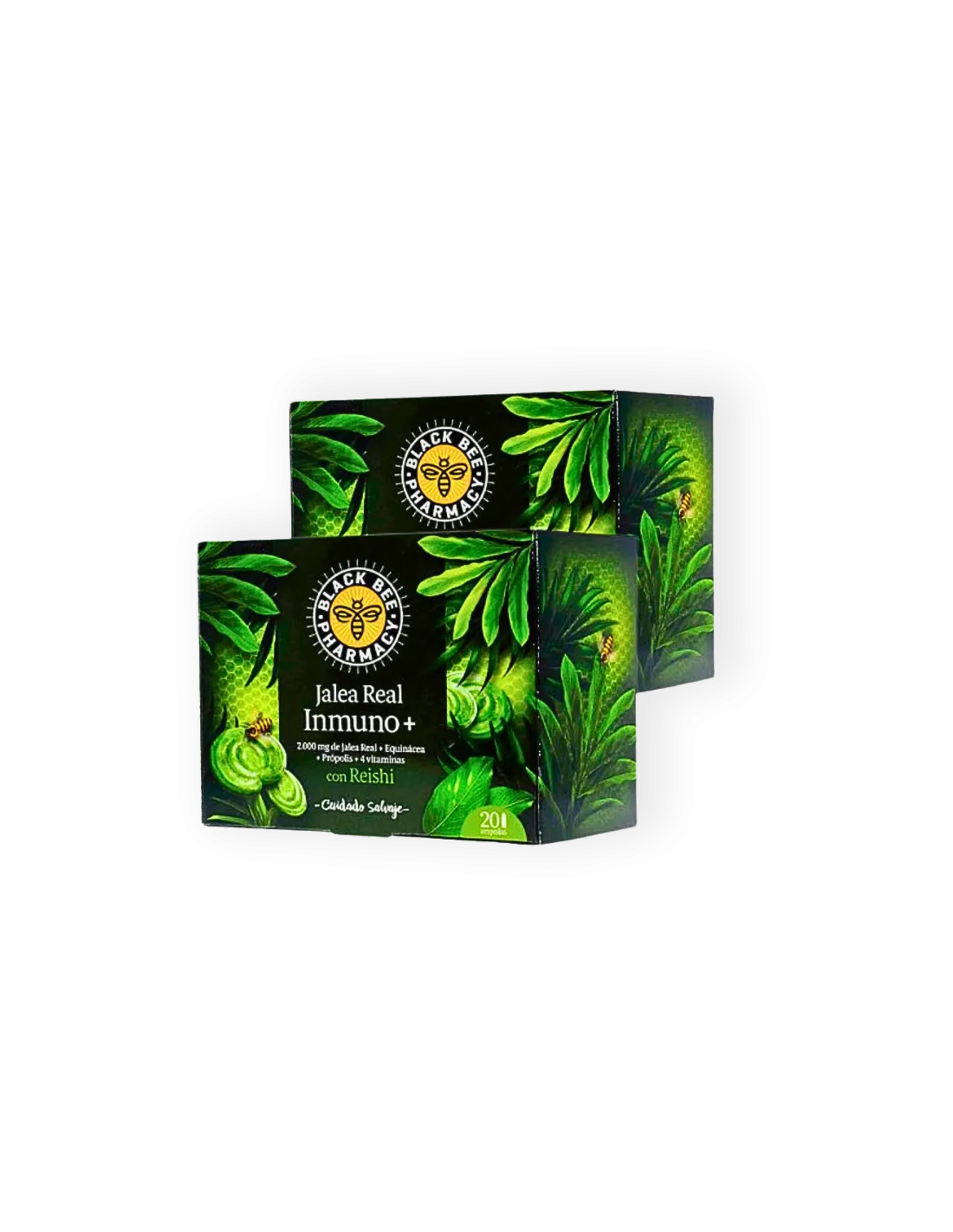 BLACK BEE Pack Jalea Real Inmunidad 2x20 Ampollas