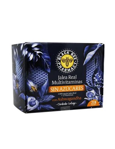 BLACK BEE PHARMACY JALEA MULTIVITAMINAS 20 VIALES