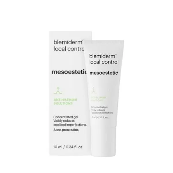 Blemiderm local control | Gel para imperfecciones puntuales 10ml - Anti-blemish solution - mesoestetic ®