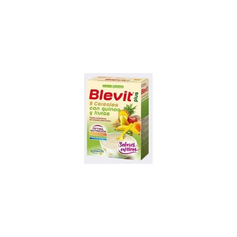 Blevit Plus 8 Cereales, Quinoa y Frutas 300g