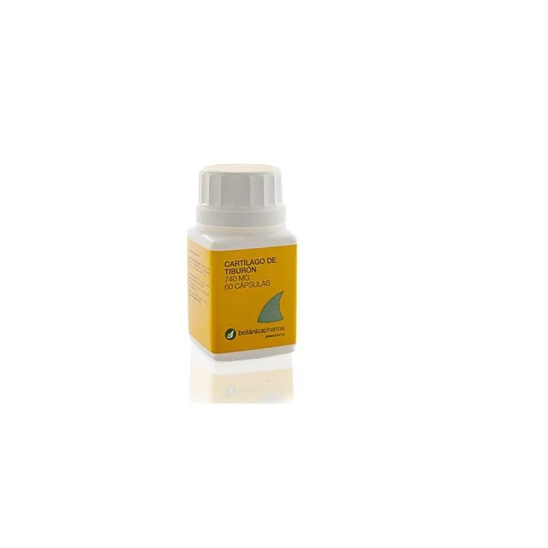 Botanicapharma Cartilago de Tiburon 740 Mg 60 Cápsulas