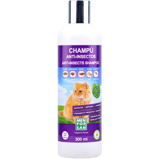Champú Anti-insectos Gatos 300 ml