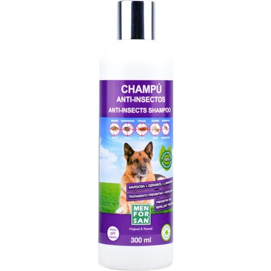Champú Anti-insectos Perros 300 ml