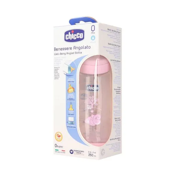 Chicco Well-Being Biberón Angular 0 meses