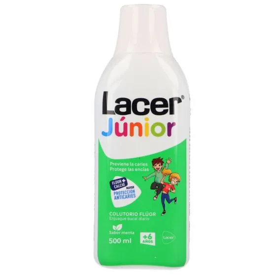 Fluor Lacer Junior Menta Colutorio 500 ml