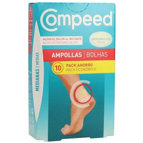 Compeed Ampollas 10 apósitos medianos