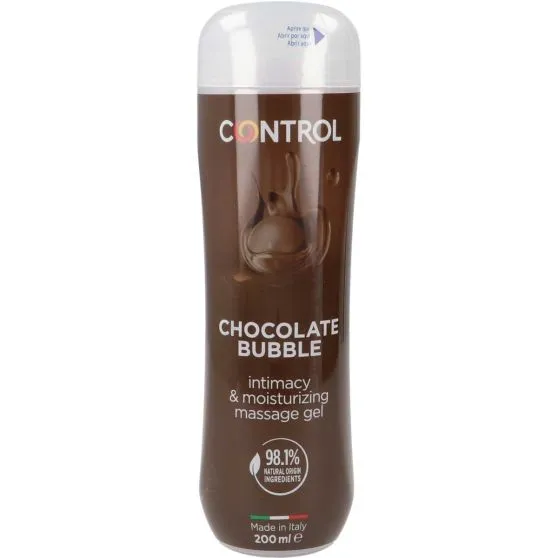 Control Chocolate Bubble gel de masaje 200 ml