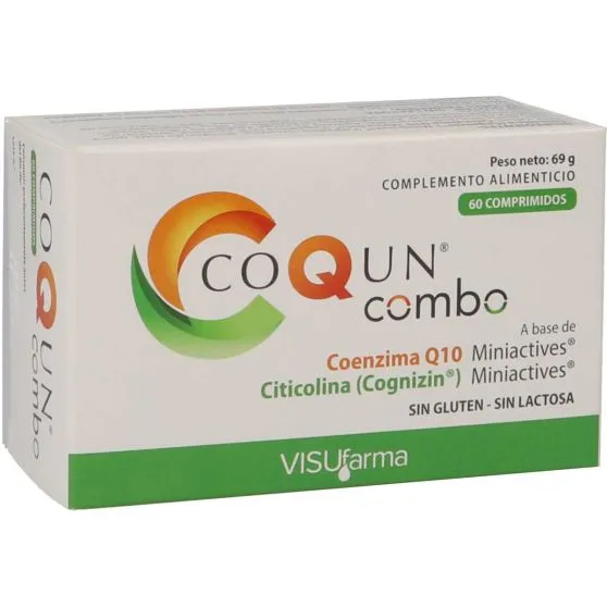 Coqun combo con Coenzima Q10 y Citicolina
