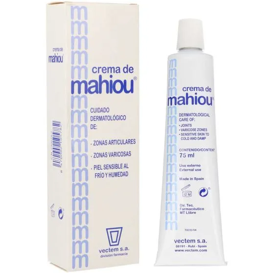 Crema de Mahiou para el cuidado de la perniosis (sabañones)
