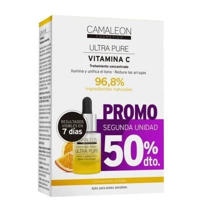Camaleon Cosmetics Concentrado Ultra Plus Vitamina C Duplo 2 x 15ml