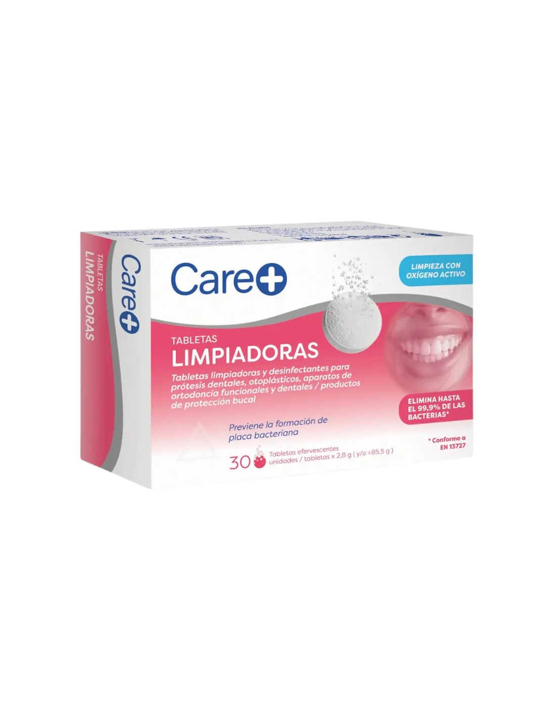Care+ Tabletas Limpiadoras 30 Unidades