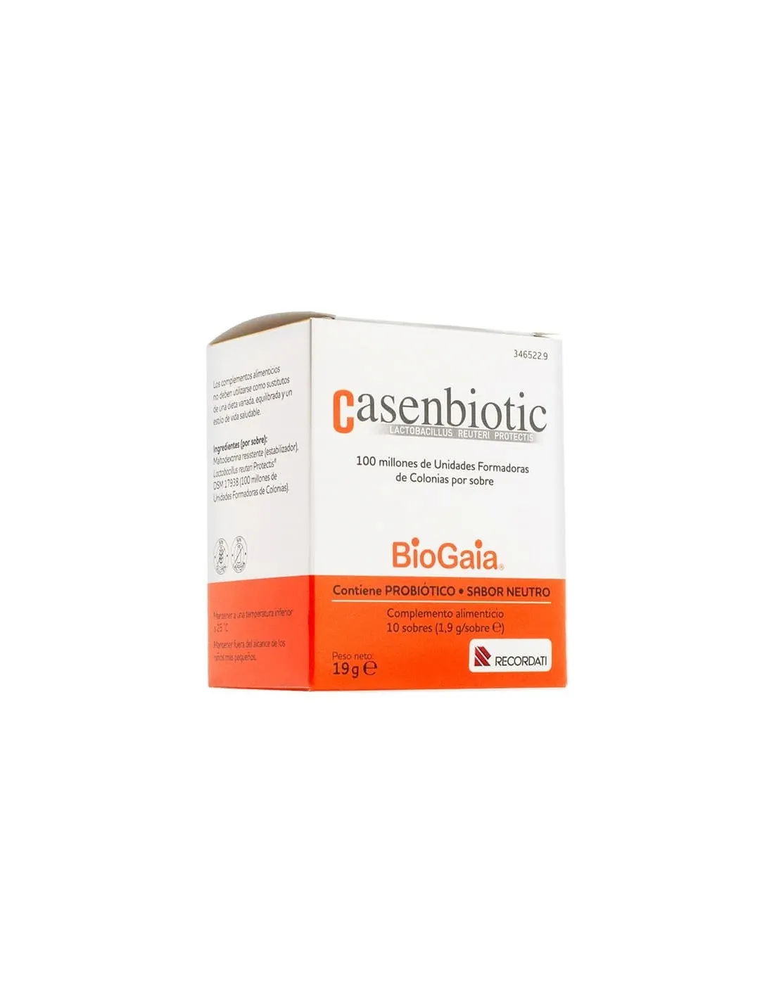 Casenbiotic Sabor Neutro 10 Sobres de 1,9g