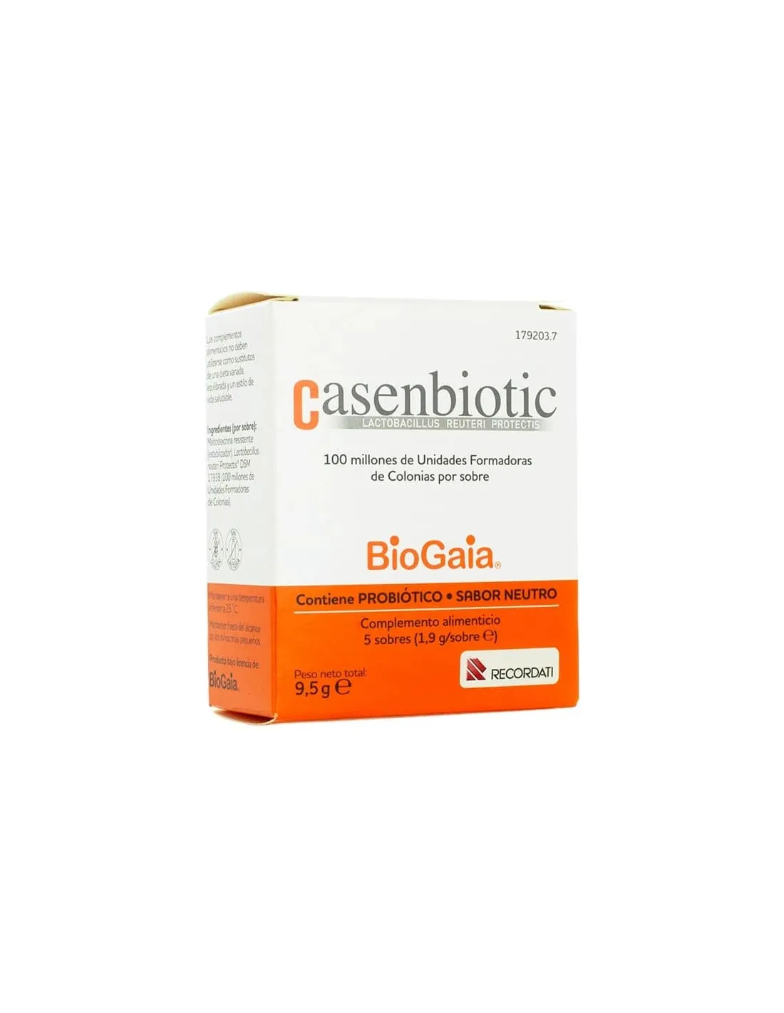 Casenbiotic Sabor Neutro 5 Sobres de 1,9g