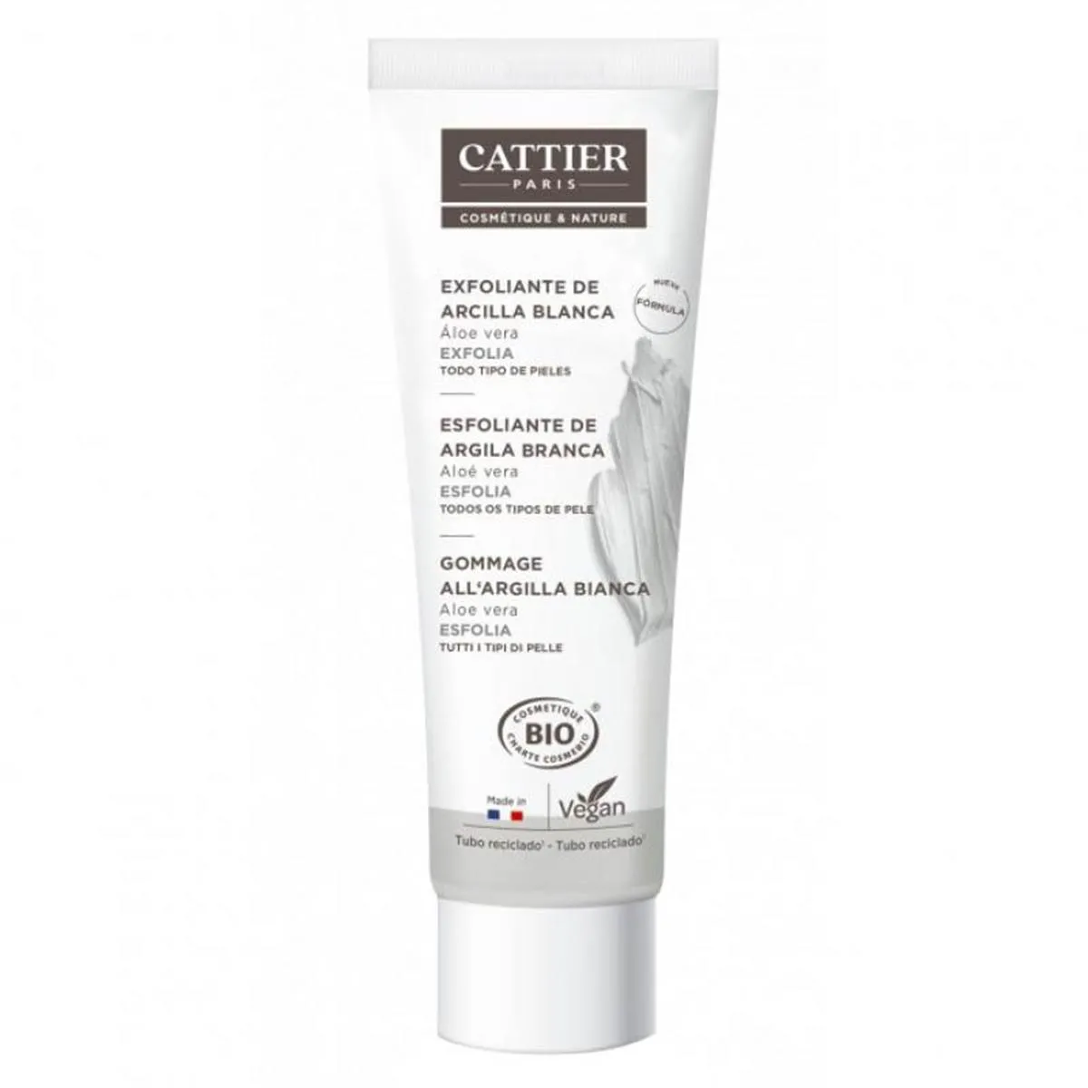 Cattier Exfoliante de Arcilla Blanca (Todo tipo pieles) 100ml