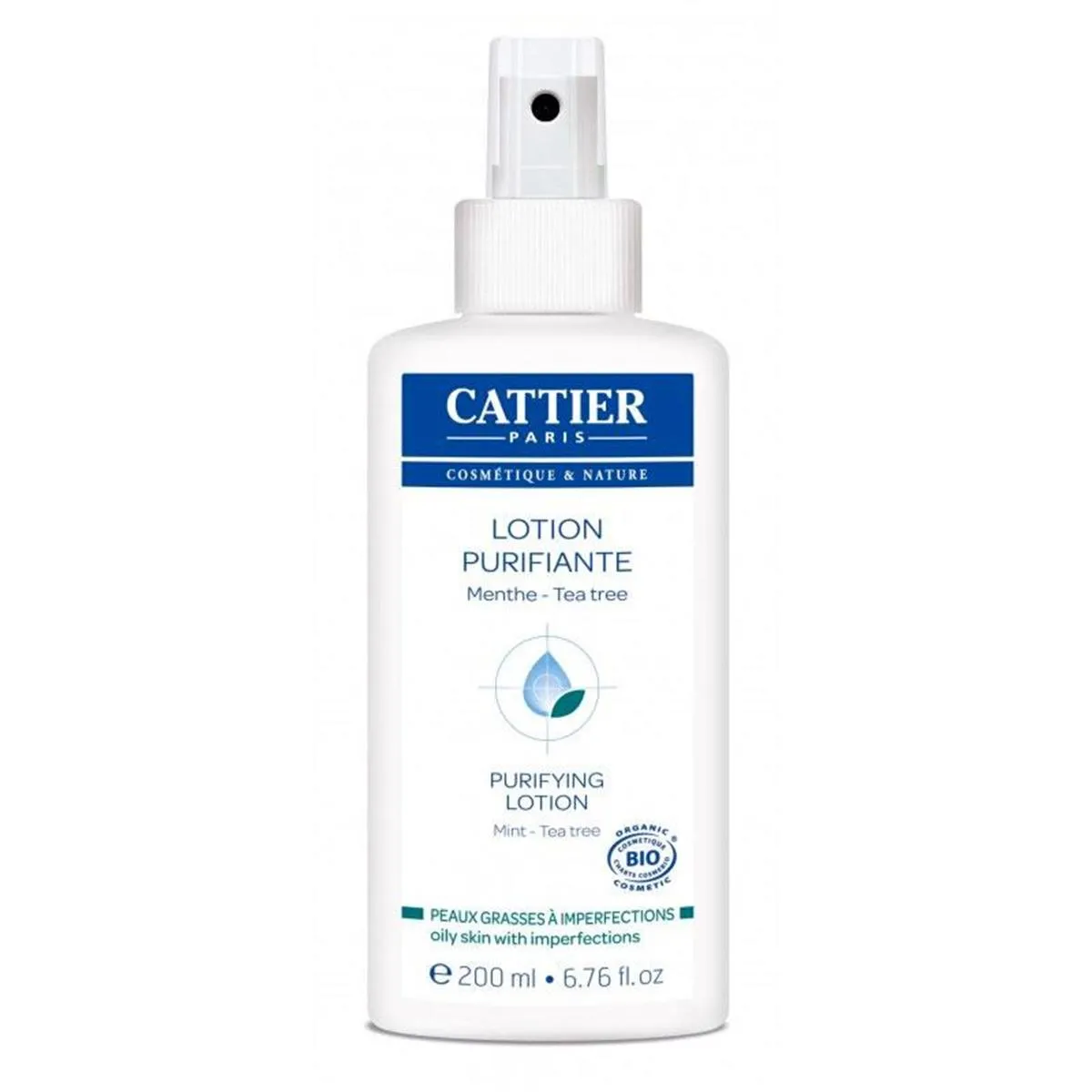 Cattier Loción Purificante con Tea Tree 200ml
