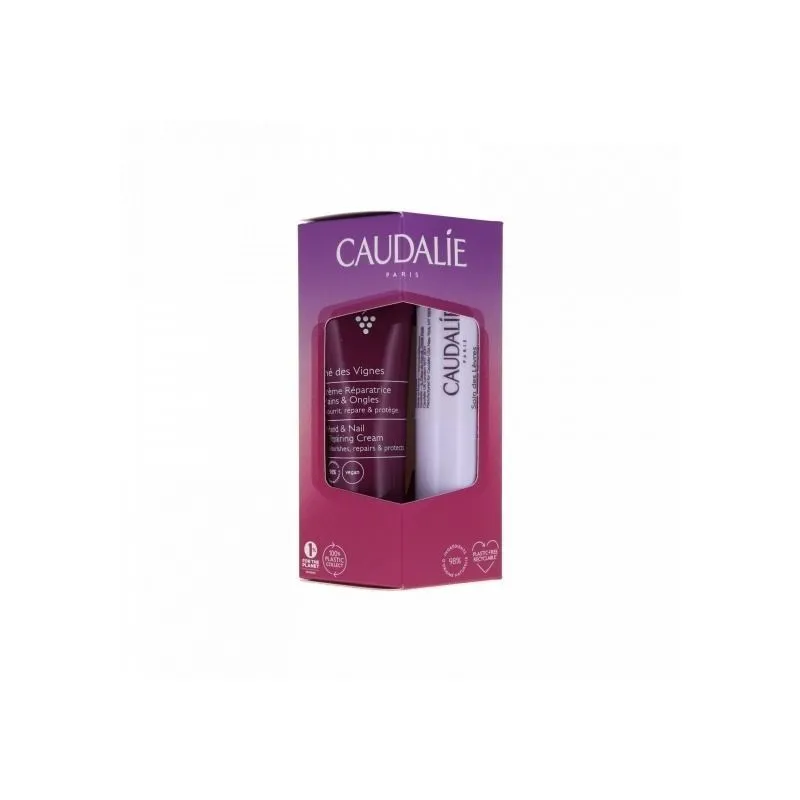 Caudalie Duo Invierno Thé Des Vignes Crema + Stick Labial