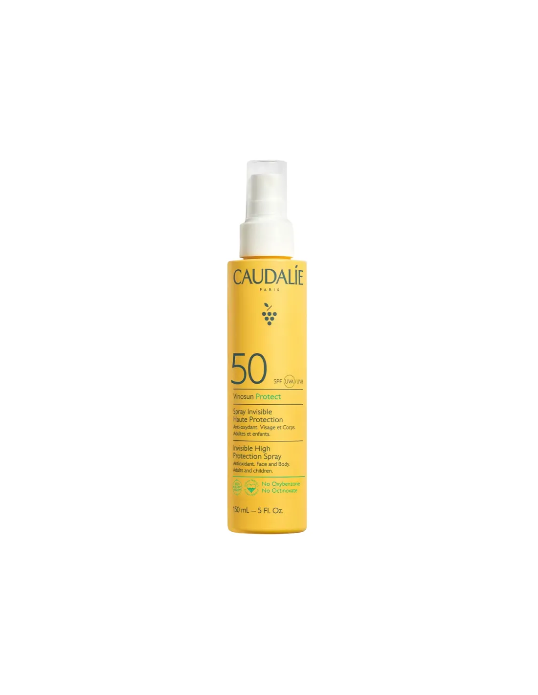 CAUDALIE Vinosun Protect Spray Invisible de Alta Protección SPF50 150 ml