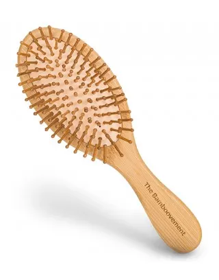 CEPILLO PELO DE BAMBU ovalado.