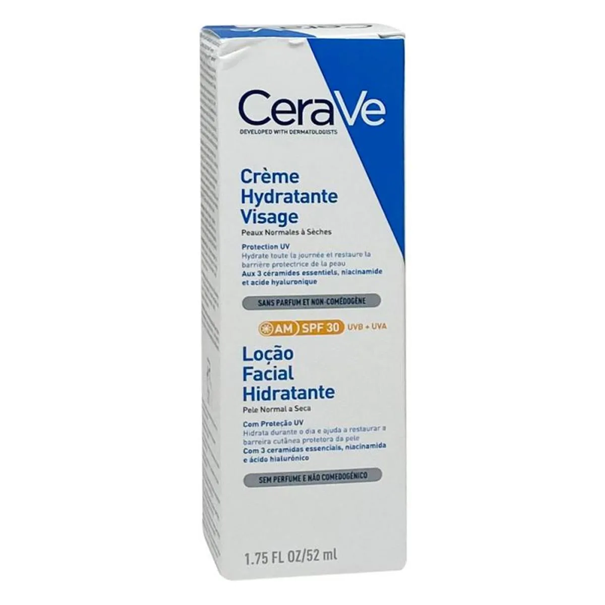 Ceravé Loción Hidratante de Rostro SPF30 52ml
