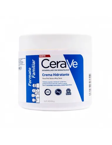 CERAVE CREMA HIDRATANTE PIEL SECA CON POMPA 454 G