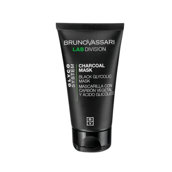 Charcoal Mask | Mascarilla con carbón vegetal 65gr - Glyco System - Bruno Vassari ®