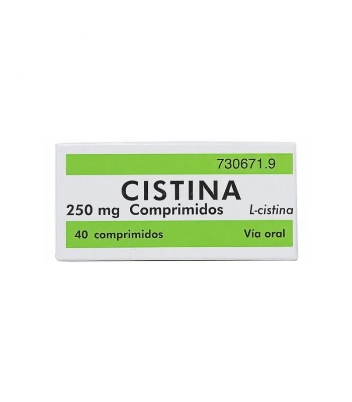 Cistina 250 Mg 40 Comprimidos